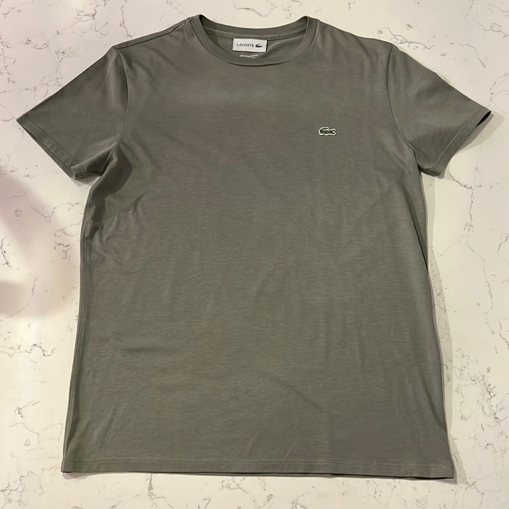Green Lacoste Men’s Tee